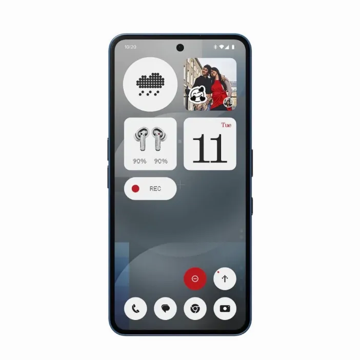 Смартфон Nothing Phone (3A), 12/256 ГБ, Blue, синий купить в